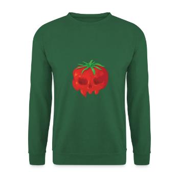 Bonjour M. Tomato - Sweat-shirt Unisexe - vert foncé - Devant
