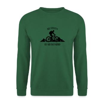 Mir reicht's ich geh radfahren - Unisex Pullover - Grün - Vorne
