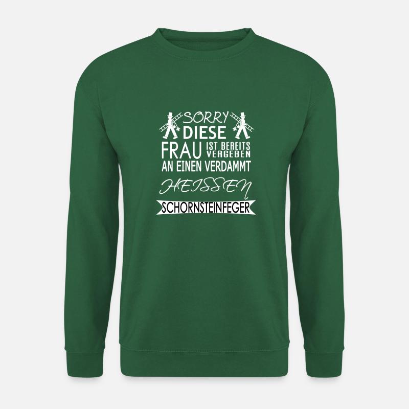 Bereits vergeben - Schornsteinfeger - Unisex Pullover - Grün