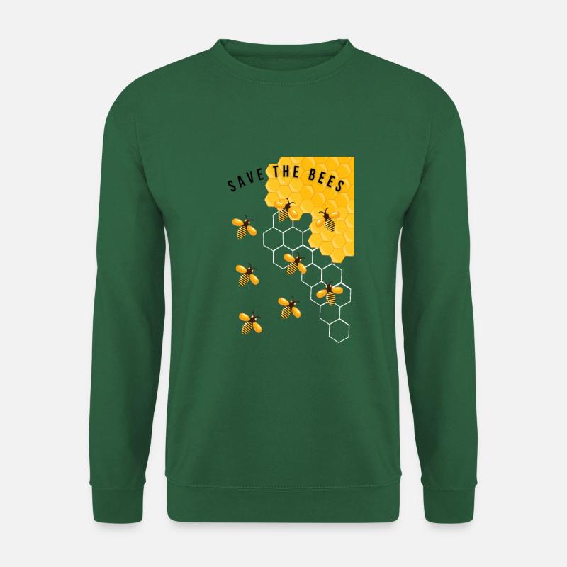 Bees. - Unisex Sweatshirt - green