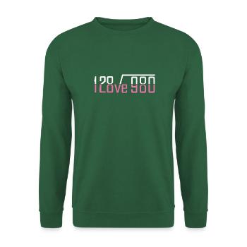 Formel der Liebe - Formule d’amour - Sweat-shirt Unisexe - vert foncé - Devant