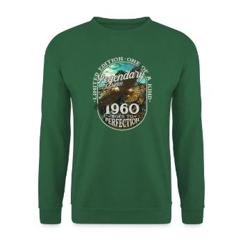 Légendaire depuis 1960 - Sweat-shirt Unisexe - vert foncé - Devant