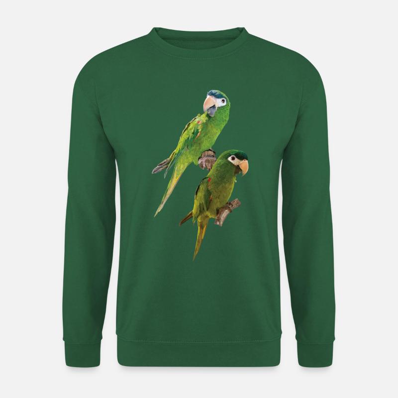 Der edle Ara - Unisex Pullover - Grün