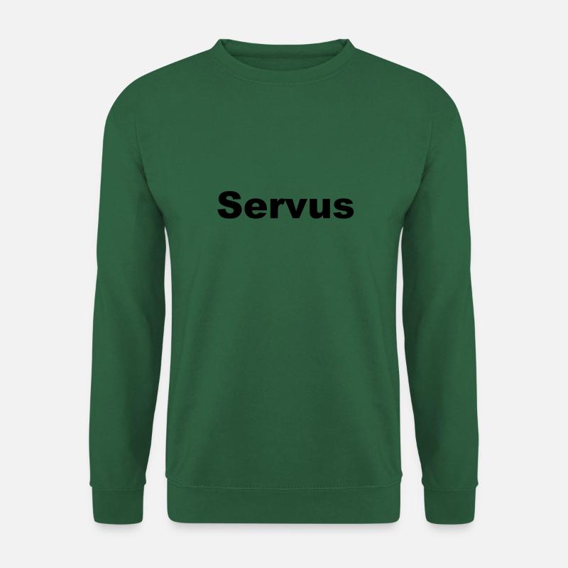 "Servus" - Unisex Pullover - Grün