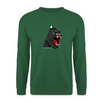 kingkong King Monkey Cree Gorilla - Unisex Sweatshirt - green - Front