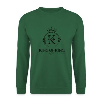T-Shirt King of King - Sweat-shirt Unisexe - vert foncé - Devant