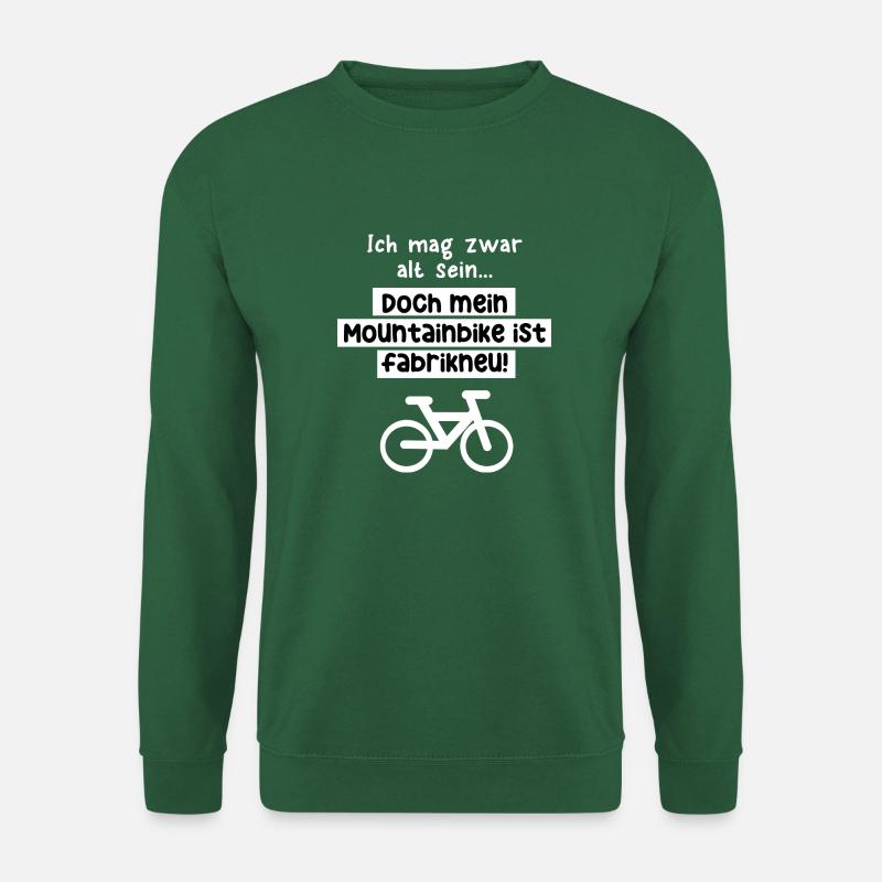 Mountainbike - Unisex Pullover - Grün