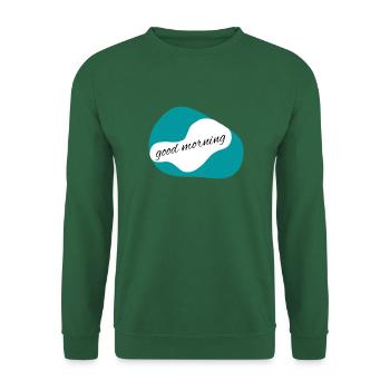 vêtements et accessoires - Sweat-shirt Unisexe - vert foncé - Devant