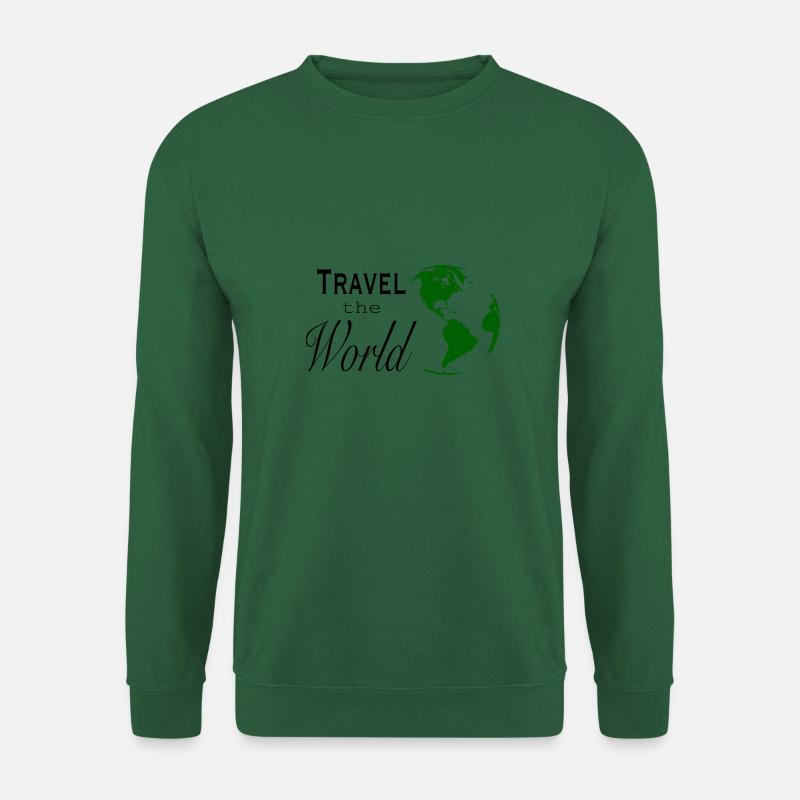 Travel the world - Unisex Pullover - Grün