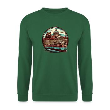 Bern Retro - Unisex Pullover - Grün - Vorne