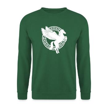 Mythology Greek Horse God - Sweat-shirt Unisexe - vert foncé - Devant