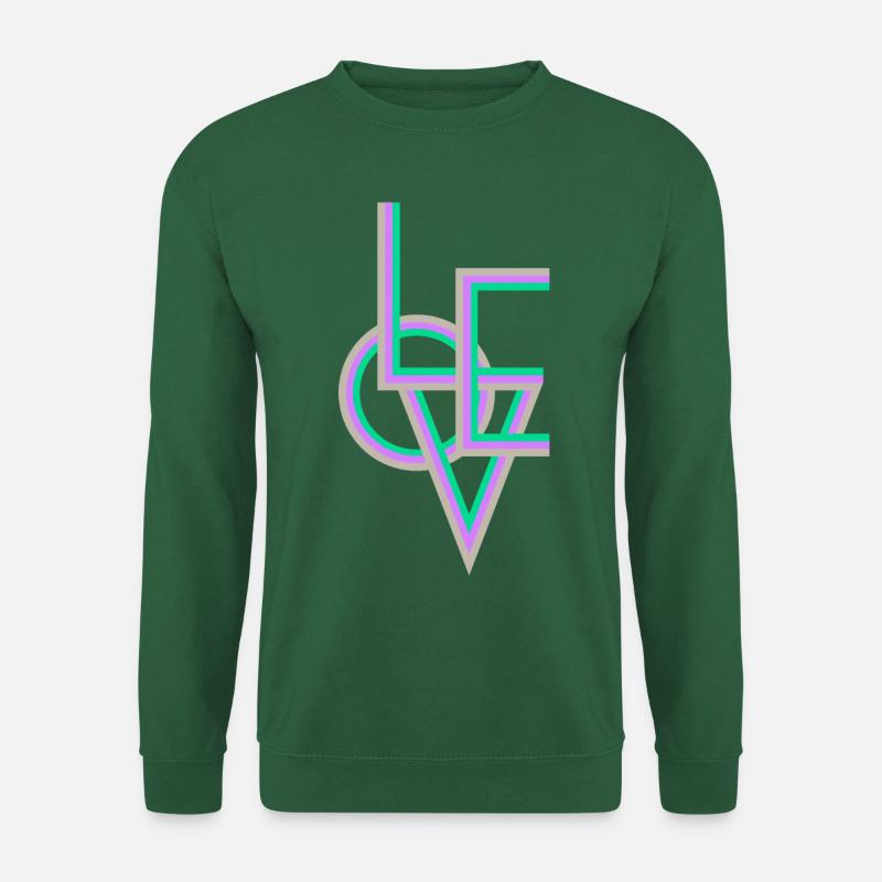LOVE BUNT - Unisex Pullover - Grün