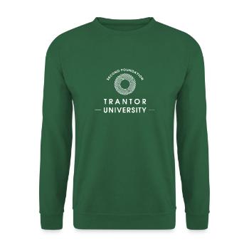 Zweite Stiftung Trantor University - Unisex Pullover - Grün - Vorne