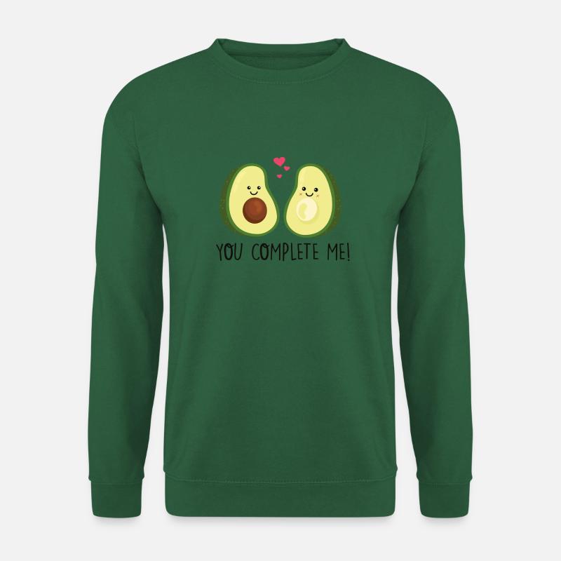 Avocado Liebe - Unisex Pullover - Grün