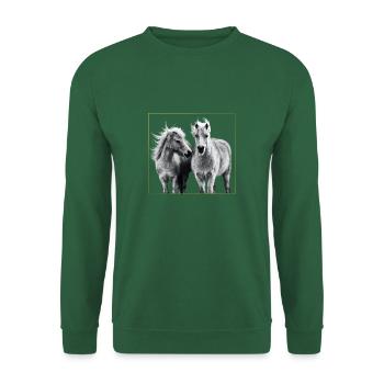 Horse - Horses - Pony - Unisex Sweatshirt - green - Front