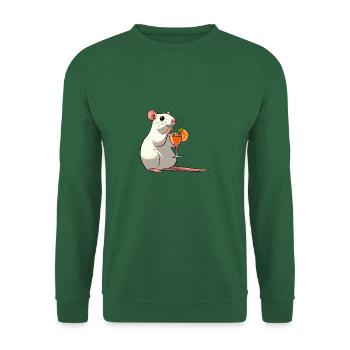 Weiße Ratte Aperitif Aperoli Spritz Campari Drink - Unisex Pullover - Grün - Vorne