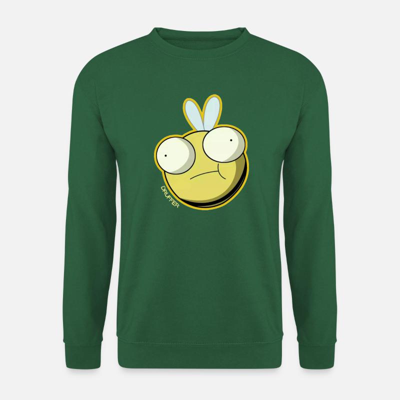 DRUFFER™ Face - Sweat-shirt Unisexe - vert foncé