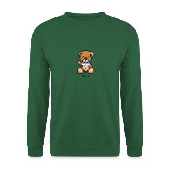 Pixel Bear Argentina - Unisex Sweatshirt - green - Front