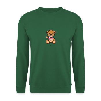 Pixel Bear UK - Unisex Sweatshirt - green - Front