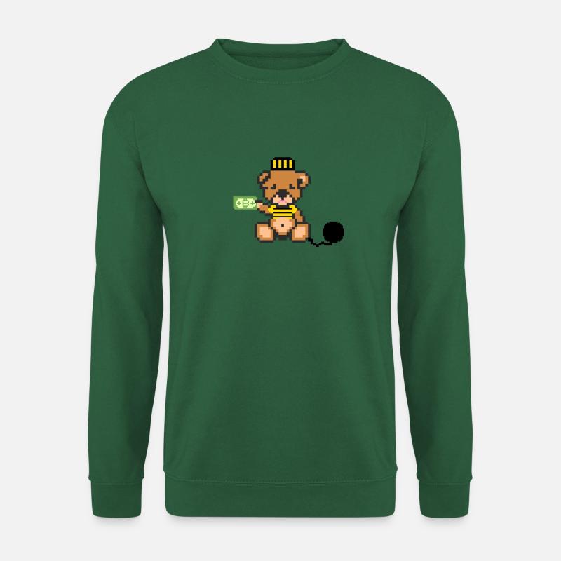 Pixel Bär Gefangener - Unisex Pullover - Grün