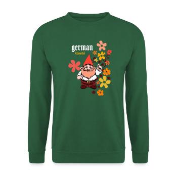 German kawaii - Unisex Sweatshirt - green - Front