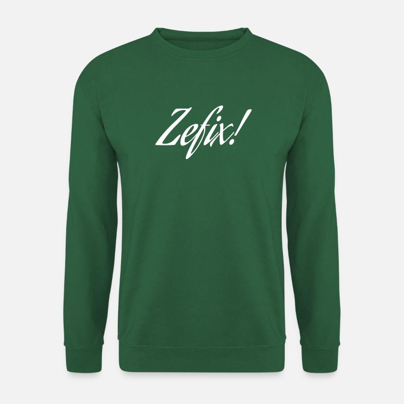 Zefix! - Unisex Pullover - Grün