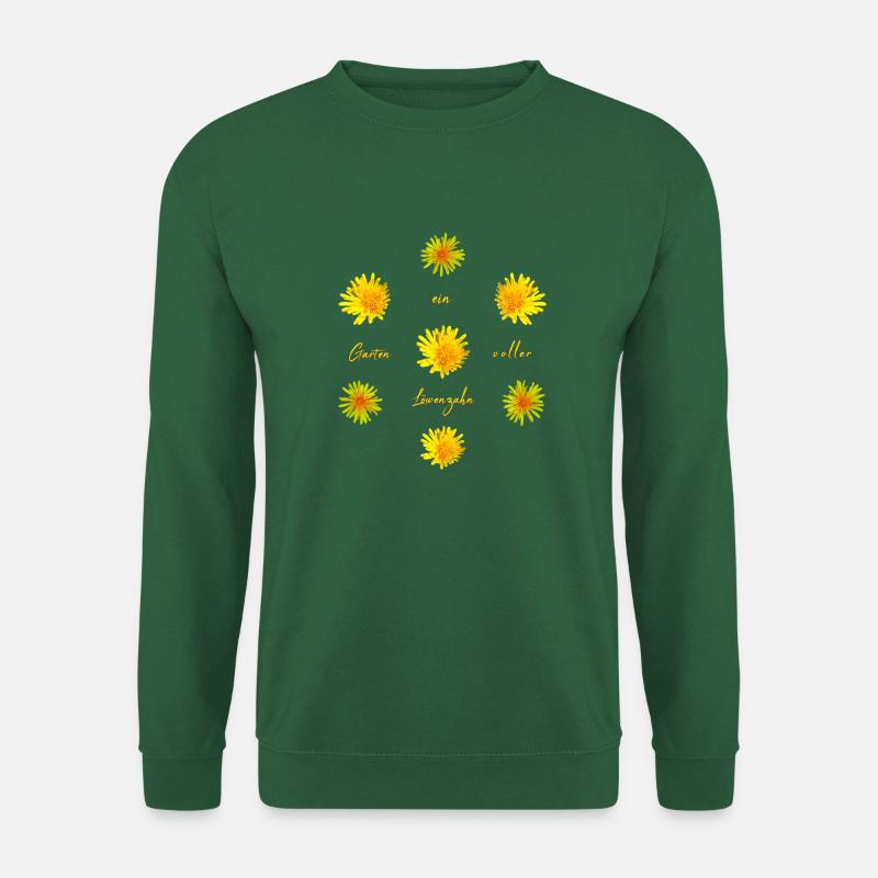 Löwenzahn Garten - Unisex Pullover - Grün