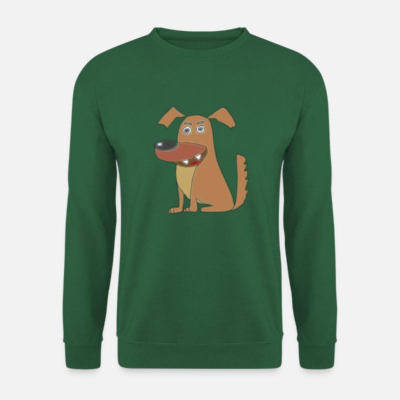 hund - Unisex Pullover - Grün