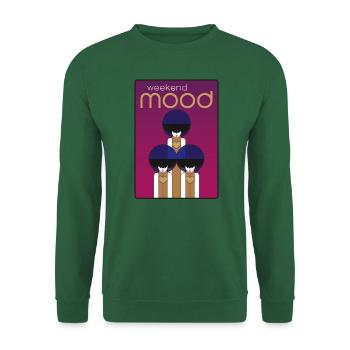 Funky Art Noveau Design - Unisex Sweatshirt - green - Front