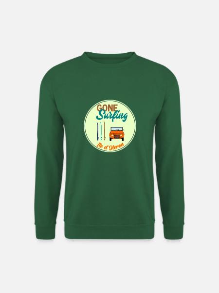 Gone Surfing - Ile d'Oleron - Unisex Sweatshirt - green