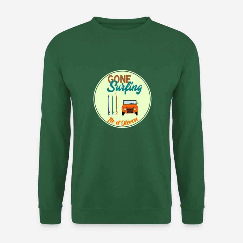 Gone Surfing - Ile d'Oleron - Unisex Sweatshirt - green