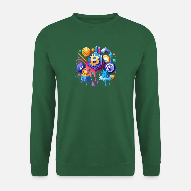 Crypto - Unisex Pullover - Grün