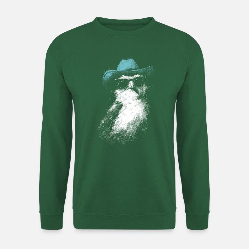 Cowboy-Vogel - Unisex Pullover - Grün