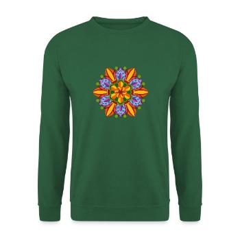 Mandala Meditation Art - Unisex Sweatshirt - green - Front