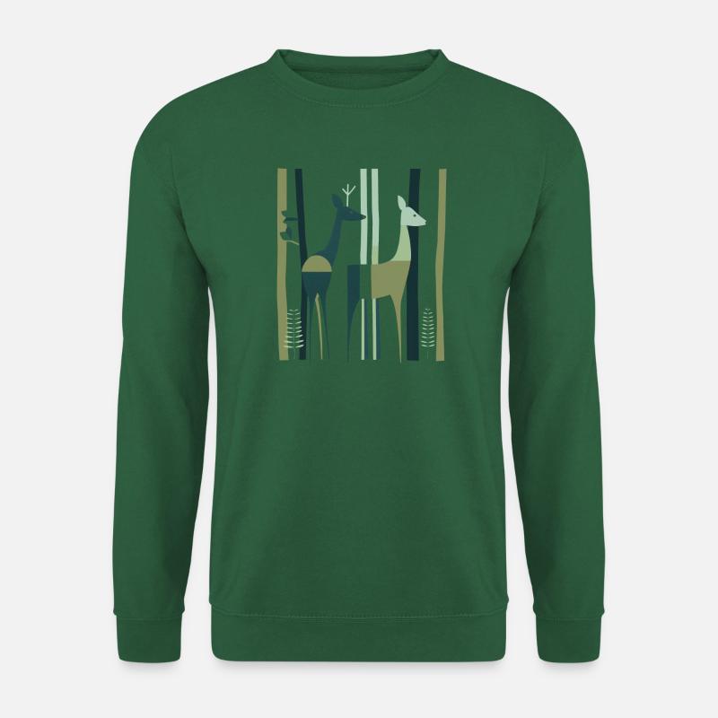 Hirschwald 3 - Unisex Pullover - Grün