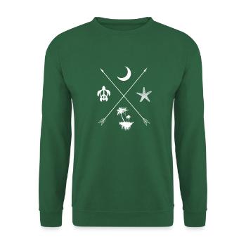 Himmlischen - Unisex Pullover - Grün - Vorne