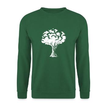 Tree - Unisex Sweatshirt - green - Front