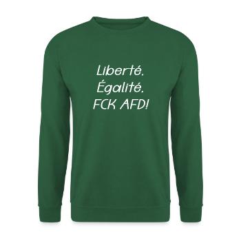 Freiheit - Unisex Pullover - Grün - Vorne