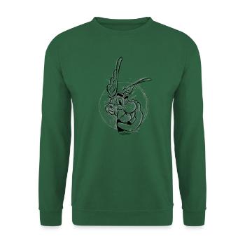 Astérix & Obélix Le Gaulois - Sweat-shirt Unisexe - vert foncé - Devant