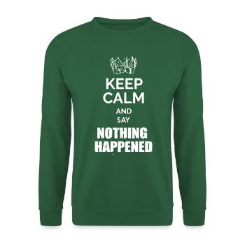 OP IX : Rien ne s’est passé - Sweat-shirt Unisexe - vert foncé - Devant