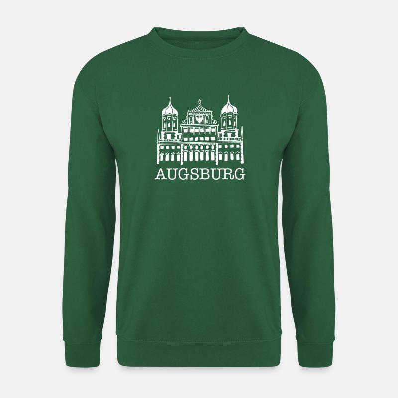 Augsburg weiß - Unisex Pullover - Grün