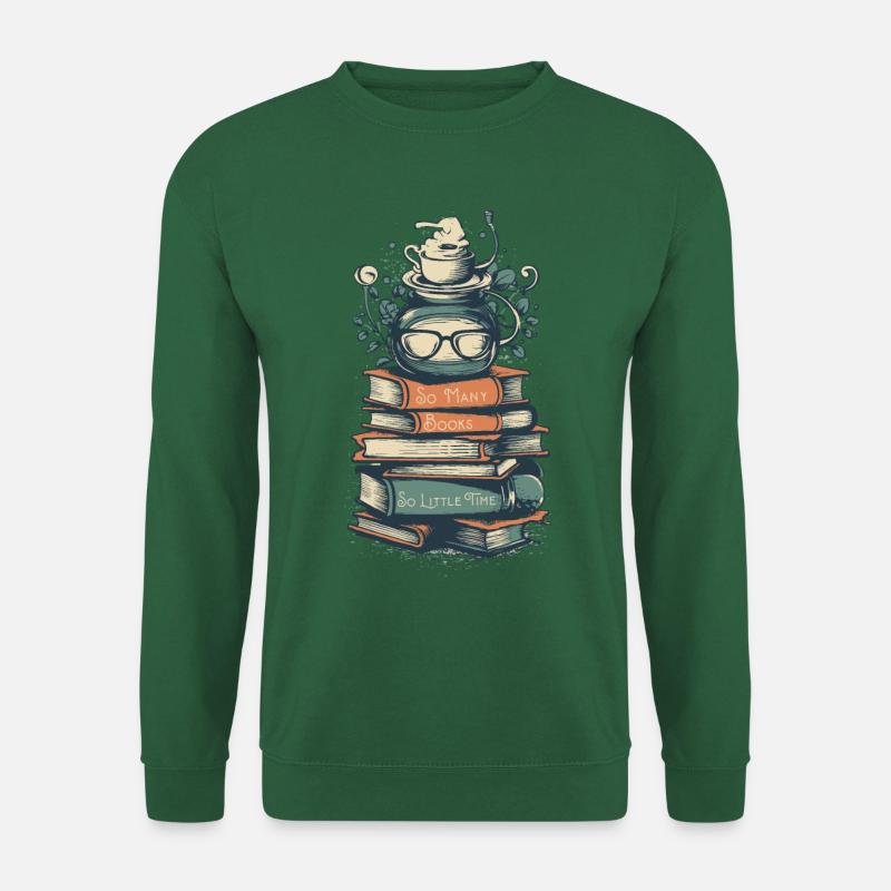 Bibliophile Declaration - Unisex Sweatshirt - green