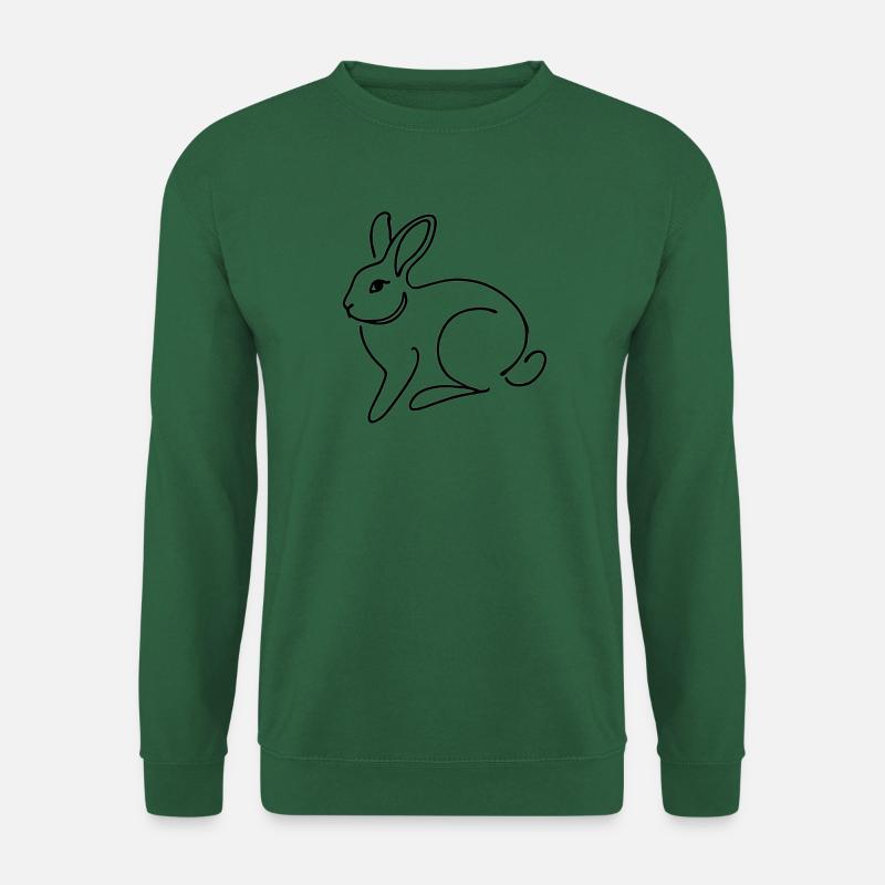 Kaninchen - Unisex Pullover - Grün