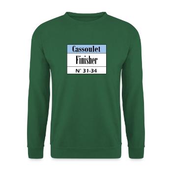 Cassoulet Finisher Languedoc - Unisex Pullover - Grün - Vorne