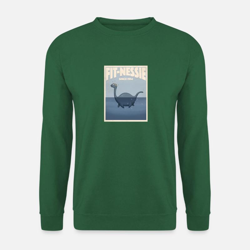 FIT-NESSIE - Unisex Pullover - Grün
