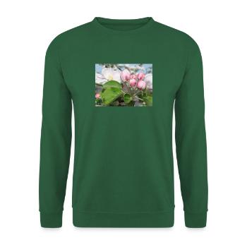 Apple Blossom Branches Spring Summer - Unisex Sweatshirt - green - Front