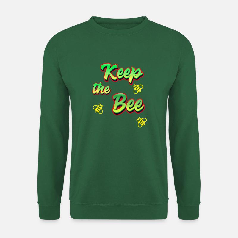 Behalte die Biene - Unisex Pullover - Grün
