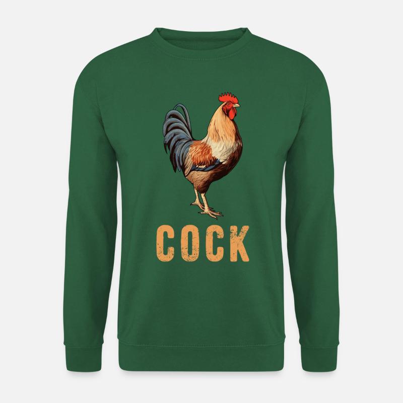 Gockel - hell - Unisex Pullover - Grün