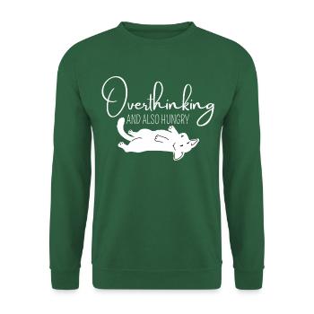 Cooler Hunde Spruch Geschenk Idee - Unisex Pullover - Grün - Vorne