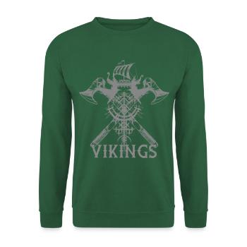 Viking Voyage - Unisex Sweatshirt - green - Front